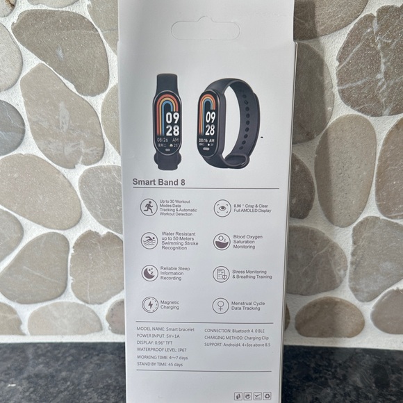 Black Smart Band 8 - Picture 2 of 3